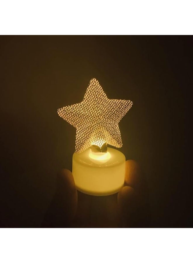 Led Star Night Candle (PACK OF 3) - Image 2