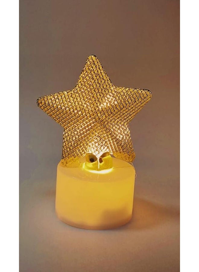 Led Star Night Candle (PACK OF 3) - Image 1
