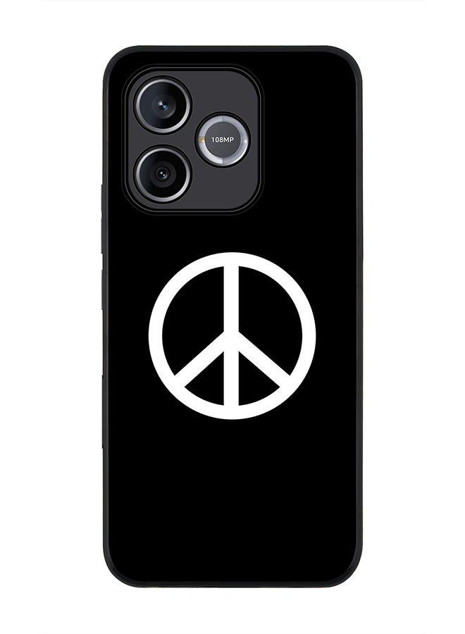 Stylizedd For Honor 600 Lite / 500 Smart / Honor X80i Case,Slim fit Camera Protection, Shockproof Thin Phone cover  - Peace Sign - Image 1