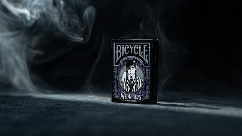 Bicycle Wednesday Addams Playing Cards, 1 Deck - Image 3