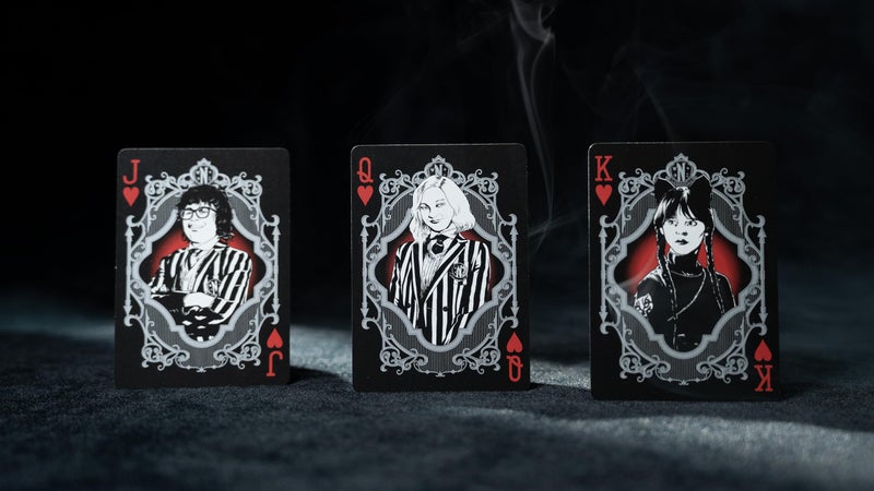 Bicycle Wednesday Addams Playing Cards, 1 Deck - Image 5