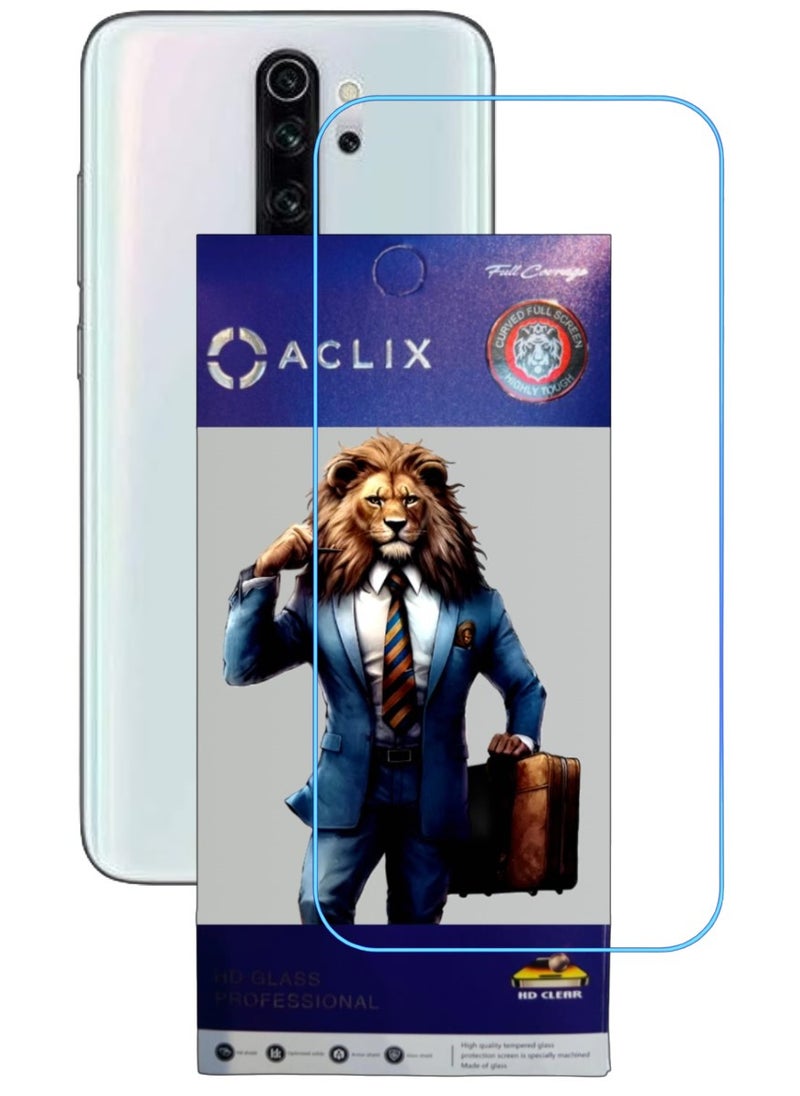 ACLIX Antistatic ESD Dustproof Premium Quality High Definition Clear Tempered Glass Screen Protector Designed For Xiaomi Redmi Note 8 Pro - Image 1