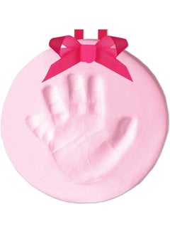 pearhead Pearhead Babyprints Newborn Baby Handprint or Footprint Keepsake Christmas Ornament Kit, Perfect Holiday Keepsake or Gift for New or Expecting Parents, Pink  - Image 1