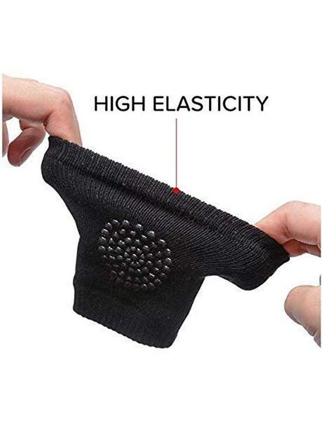2V BROTHERS 2 Pairs Baby Knee Pads For Crawling Anti Slip Padded Stretchable Elastic Cotton Soft Breathable Comfortable Knee Cap Elbow Safety Protector  - Image 4