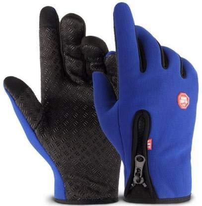 ZaySoo Riding Gloves Riding Gloves (Blue) - Image 5