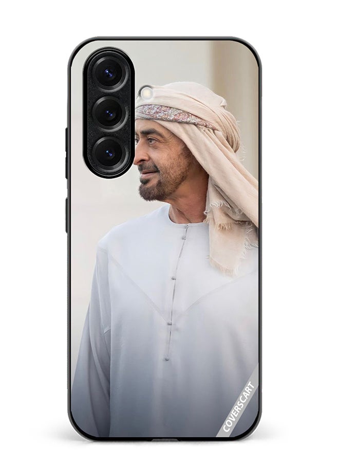 VR CREATIVE Protective Case Cover For Samsung Galaxy S25 Plus Sheikh Mohamed Bin Zayed Al Nahyan Design Multicolour