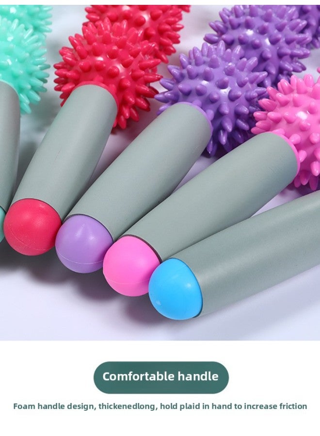 Loquat Children's Sensory Training Equipment Ball Massage Stick Home Baby Tactile Sensitive Brush Touch Game Teaching Aids Toys-Color:Massage Stick Pink - Image 5