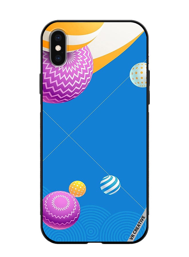 VR CREATIVE Protective Case Cover For Apple iPhone XS Max Abstract Design Multicolour - Image 1