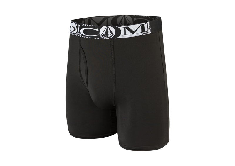 Volcom Mens Boxer Briefs Poly Spandex Performance Boxer Briefs Underwear (Teal/Grey/Black/Yellow/Navy, Medium) - Image 4