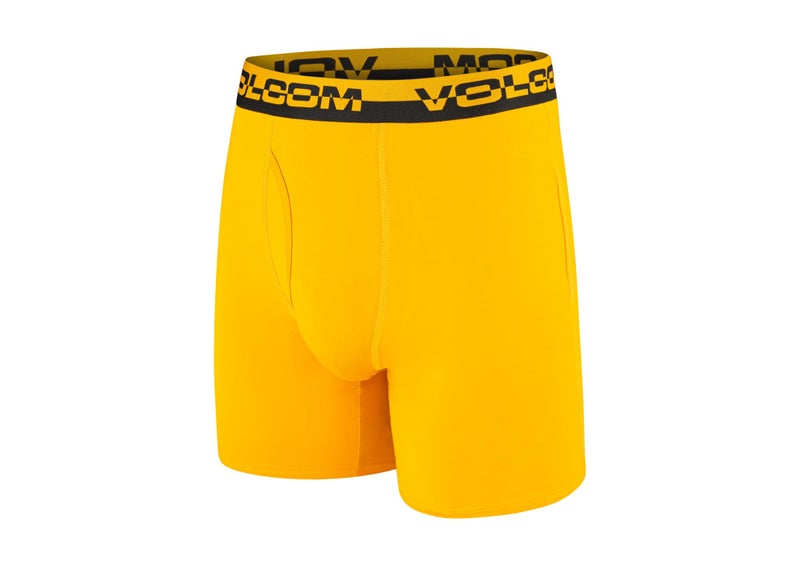 Volcom Mens Boxer Briefs Poly Spandex Performance Boxer Briefs Underwear (Teal/Grey/Black/Yellow/Navy, Medium) - Image 5