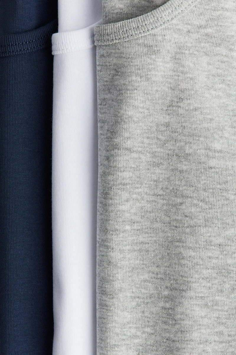 H&M 3-pack cotton vest tops