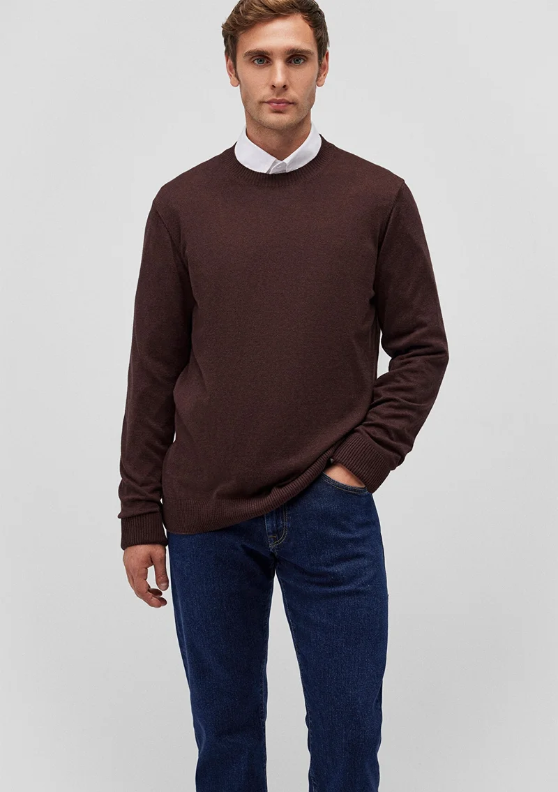 MAVI Brown Crewneck Sweater