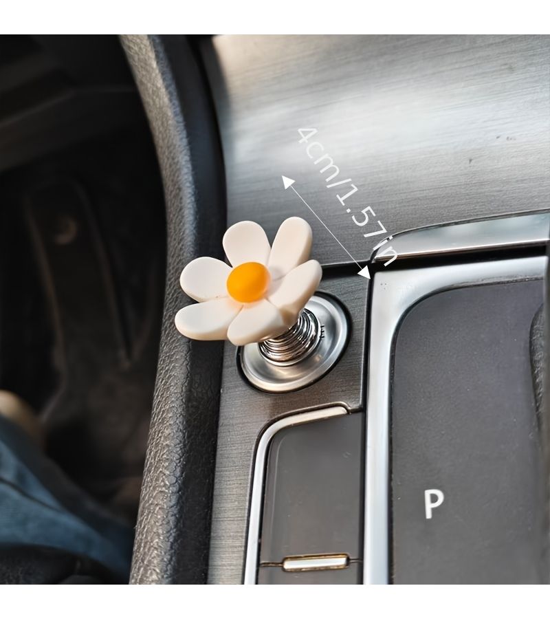 Baby Daisy Shaped Car Ignition Device 1pc Long Nail Fire Prevention Bracket - Image 2