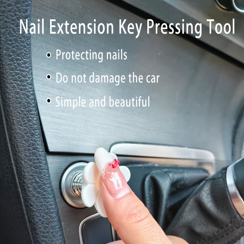 Baby Daisy Shaped Car Ignition Device 1pc Long Nail Fire Prevention Bracket - Image 4