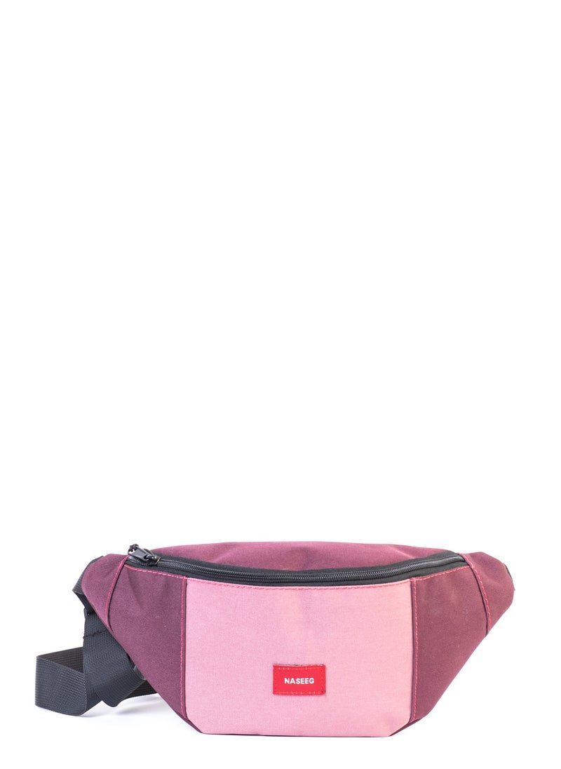 NASEEG - Air 2 Waist Bag From Naseeg - Dark Rose - Image 1
