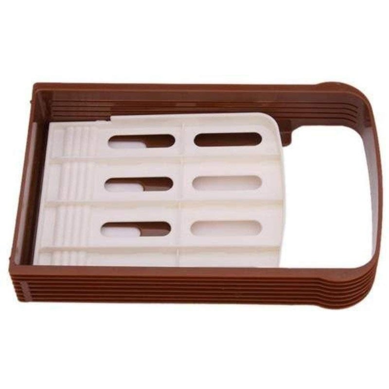 SWARG New Foldable and Adjustable Bread Slicer Toast Loaf Sandwich Cutter Cutting Slicing Mold Baking Tools Kitchen Gadgets (Multi) - Image 4