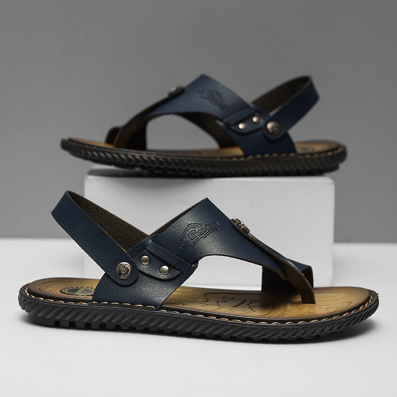 Summer Men'S Vietnam Plus Size Sandals Trendy Men'S Flip-Flops Sandals Sandals 2668 - Image 1