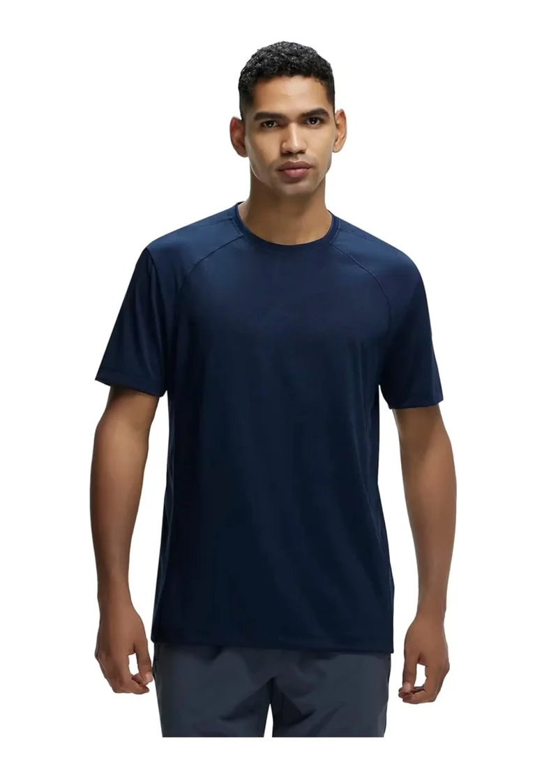 JOCKEY JOCKEY Move Mens Round Neck Half Sleeve T-Shirt MV15 MID NIGHT NAVY