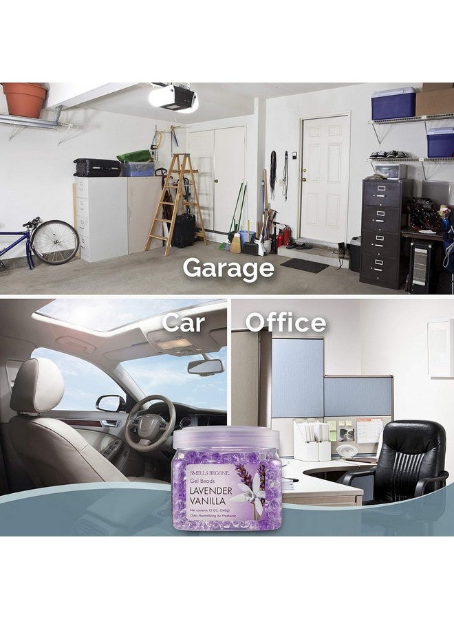 Smells Begone Lavender and Vanilla Flavoured Odor Neutralizing Air Freshener Gel Beads Purple 340 g 52612 - Image 5