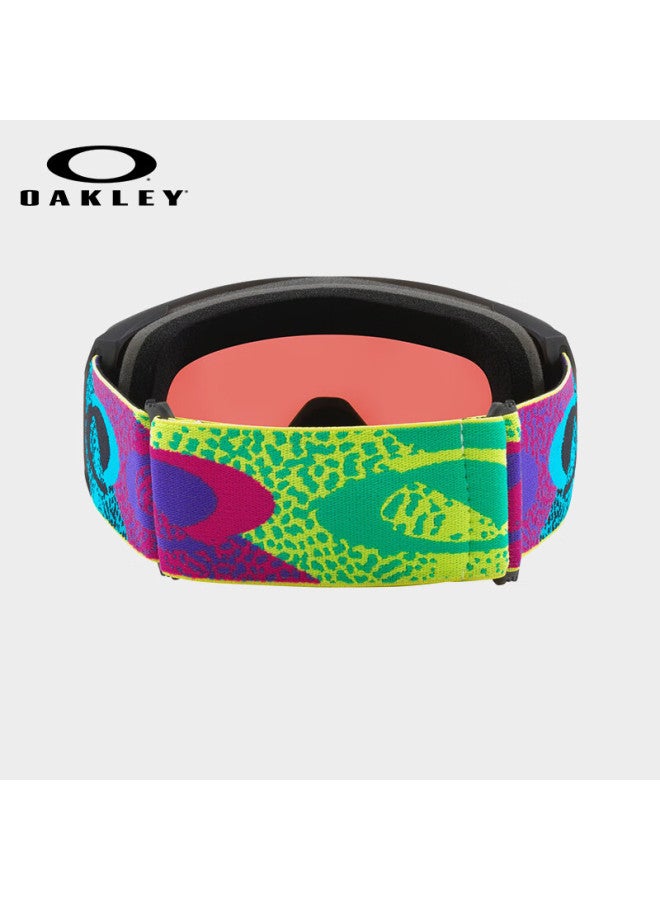 OAKLEY Oakley Ski Goggles, Spectrum Smart Lenses, Outdoor Double-layer Anti-fog Wide-view Cylindrical Snow Goggles, Protective Eyewear, 0oo7070-g5 - Image 4