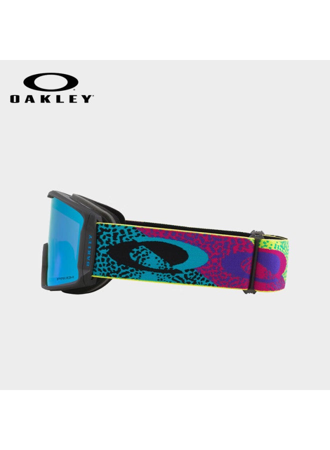 OAKLEY Oakley Ski Goggles, Spectrum Smart Lenses, Outdoor Double-layer Anti-fog Wide-view Cylindrical Snow Goggles, Protective Eyewear, 0oo7070-g5 - Image 2