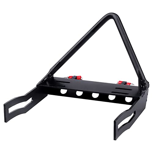 CrazyHobby Metal RC Crawler Front Bumper with Winch Mount Shackles for Axial SCX10 SCX10 II Redcat Gen7 Gen 8 Upgrades Type B - Image 5
