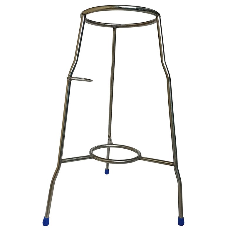 BHATI Large Mataka Stand Pot StandWater Dispencer Stand Filter Stand Stainless Steel With Fecility stand for water drop and glass Holder Matka Kitchen Rack - Image 4