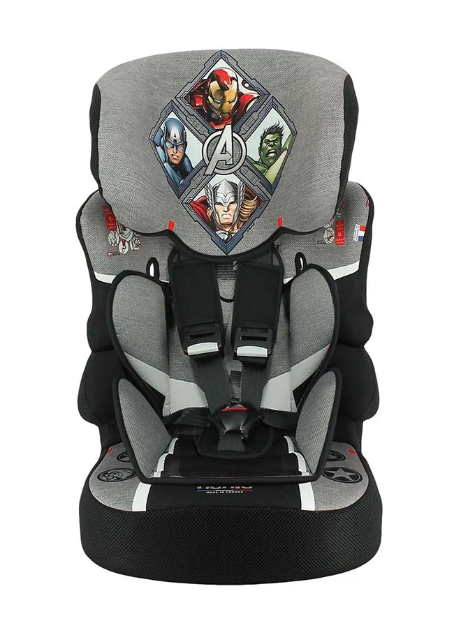 نانيا Nania Beline Avengers Convertible Car Seat Group 1/2/3 9 Months–12 Years Forward Facing 9-36Kg Adjustable Headrest 5-Point Harness Ece R44/04 Safety Certified In France Multicolor
