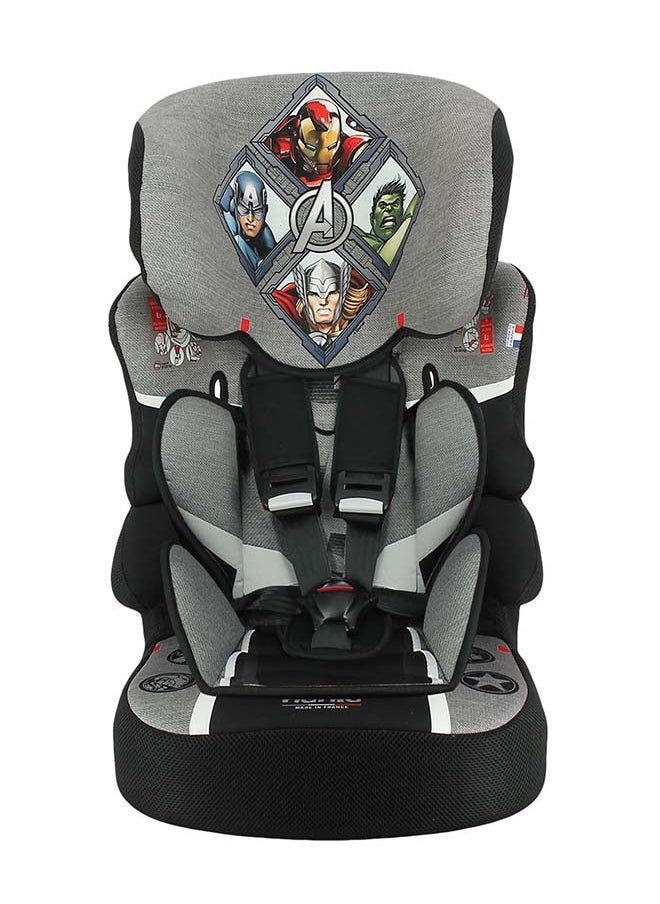 Nania Beline Carseat For Group 1/2/3, 2-10 years, Avengers Heroes, Grey  - Image 1