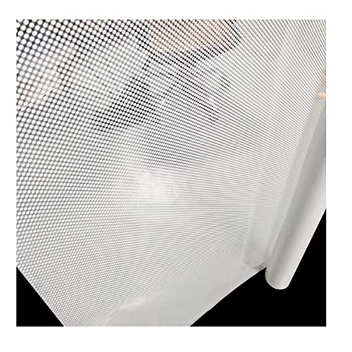 MEGICOLIM Decorative Semi - Privacy Window Film One Way Gradient Dot Patterns Glass Sticker for Home Office Meeting Room, 24Inch x 60Inch - Image 5