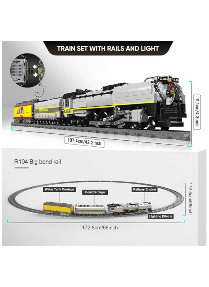 mould king - Train Building Kits ,  Train Building Sets,  Train Tracks Collectible Model ,Children's toys 3357+mould king 12031 - Image 1