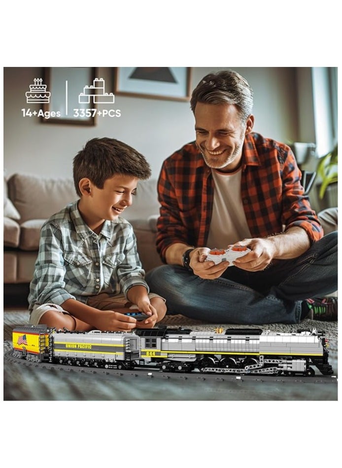 mould king - Train Building Kits ,  Train Building Sets,  Train Tracks Collectible Model ,Children's toys 3357+mould king 12031 - Image 1