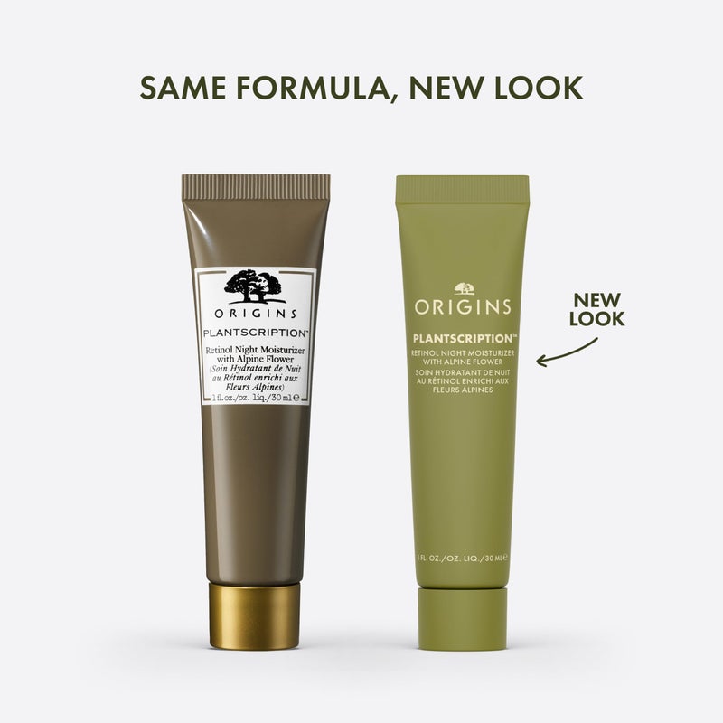 Origins مرطب الليل ريتينول من أورجينز بلانتسكيبشن مع زهرة الألبين للرجال والنساء 1 أونصة - Image 2