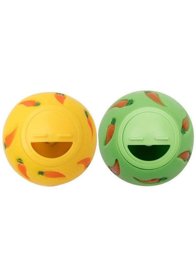 نيتينجيل كرة نيت آنجل للوجبات الخفيفة، كرة طعام للحيوانات الصغيرة (صغيرة، صفراء وخضراء) - Image 1