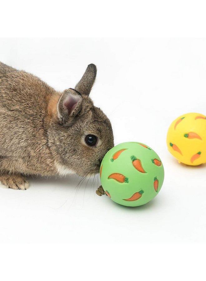 نيتينجيل كرة نيت آنجل للوجبات الخفيفة، كرة طعام للحيوانات الصغيرة (صغيرة، صفراء وخضراء) - Image 2