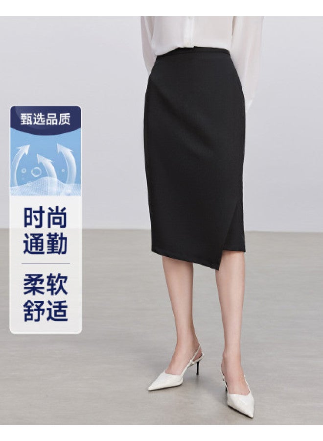 Fapai Comfortable And Easy-to-care Business Casual Midi Skirt Fashion Commuting Simple Versatile Blazer Skirt Women - Image 1
