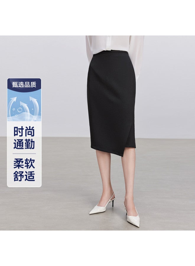 Fapai Comfortable And Easy-to-care Business Casual Midi Skirt Fashion Commuting Simple Versatile Blazer Skirt Women - Image 2