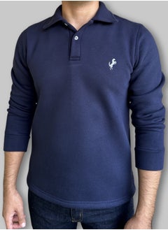 Horse Polo Sweat Polo Shirt, Navy Blue - pzsku/Z9D946C2D13260E23A0D8Z/45/_/1733947298/d22bf44c-32ed-41b6-bbb8-2701e145822a