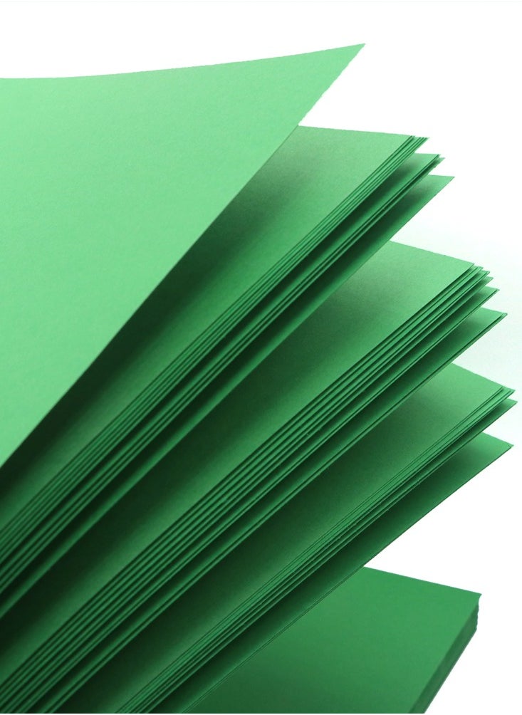 firstnock Bright Green Colored Paper - 250 GSM, A4 Size, Pack of 20 Sheets – Ideal for Arts, Crafts, and DIY Projects  - Image 4