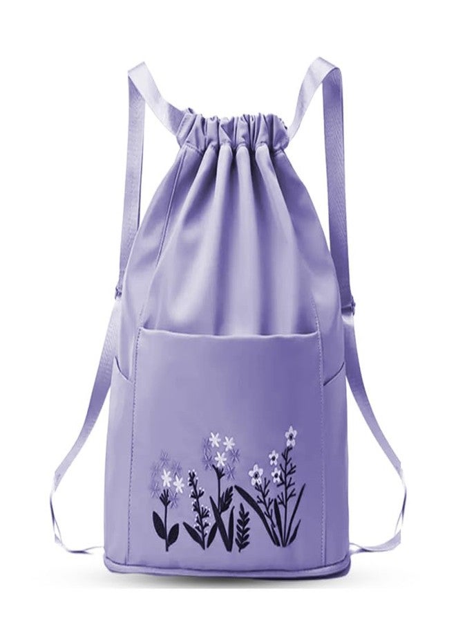 Raptas Elevate Your Style with Trendy Waterproof Backpack for Girls and Women - A Stylish, Lightweight, and Versatile Polyester Drawstring Bag Perfect for Any Occasion or as a Thoughtful Gift - Image 2