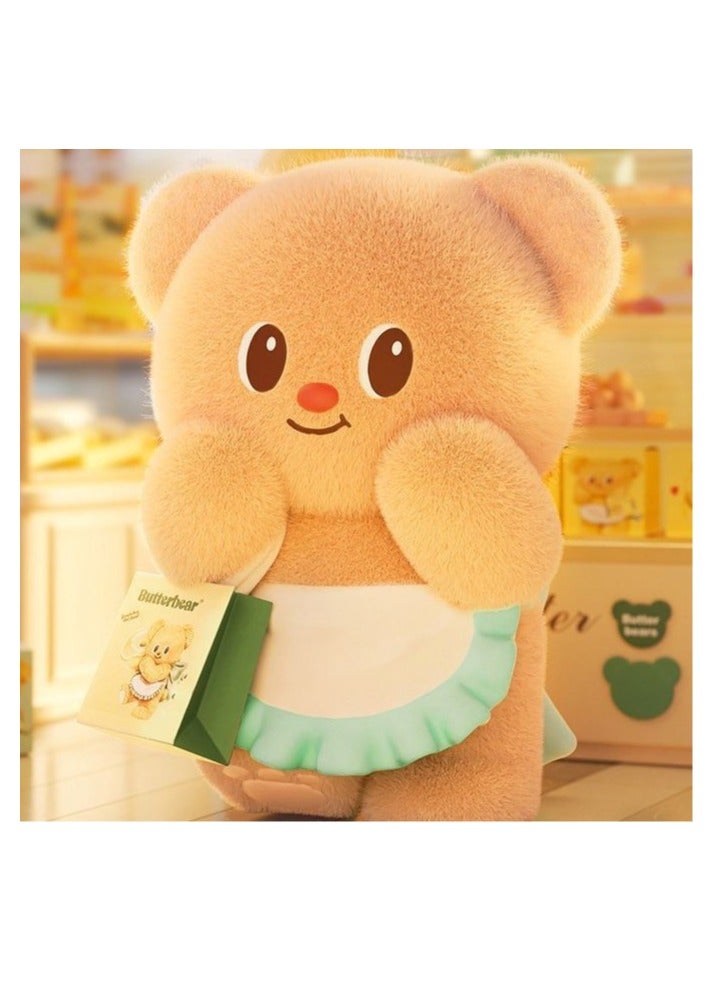 عام زبدة الدب يوم عمل سلسلة المد والجزر اللعب للمكفوفين مربع الشكل زخرفة للأطفال ، الصديقات هدايا عيد الميلاد ، تزيين المنزل (مربع واحد) - Image 5