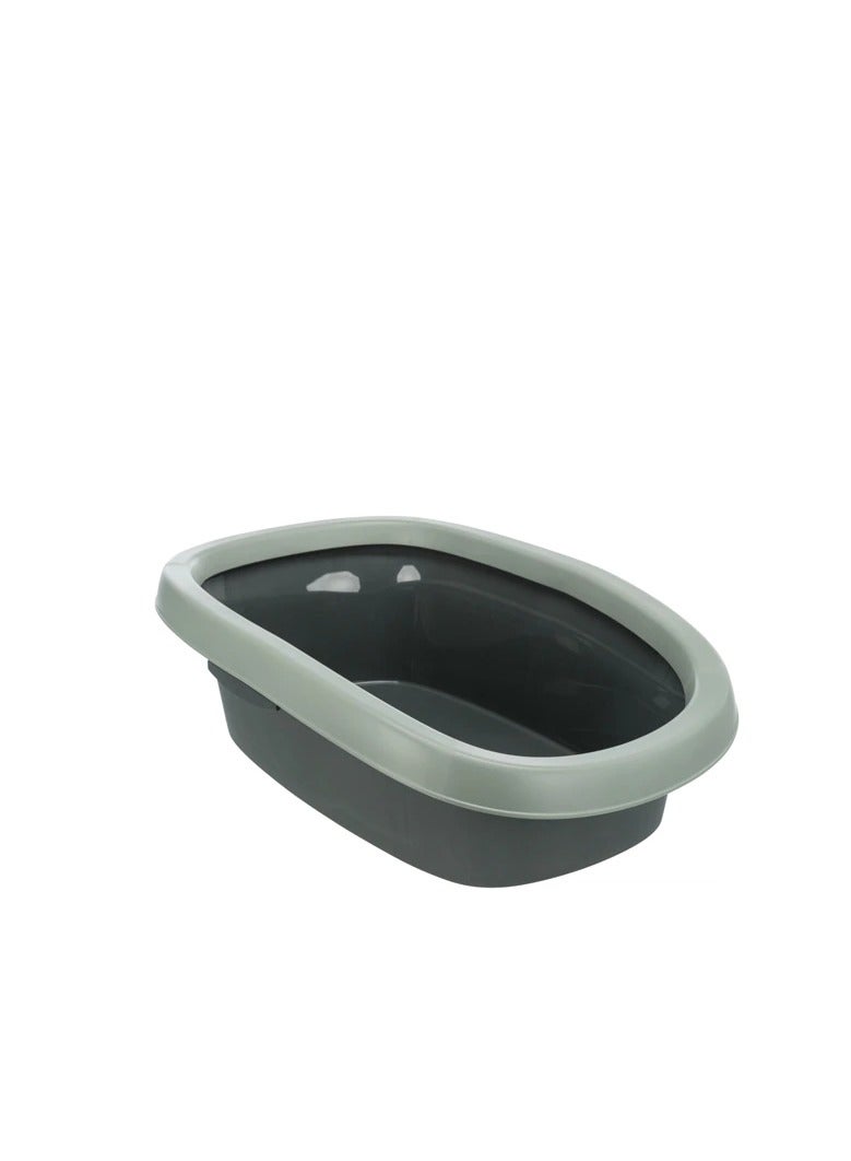 تريكسي بي ايكو كارلو صينية قمامة بإطار للقطط رمادي - Image 3