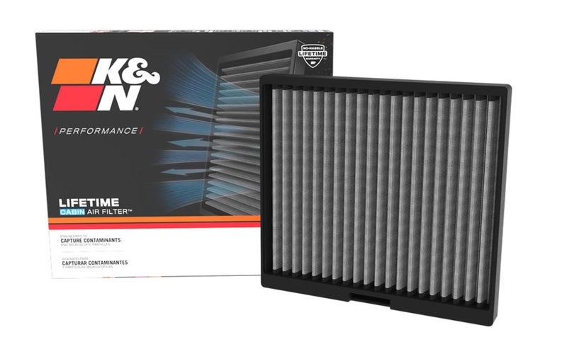 K+N K&N LIFETIME Cabin Air Filter: Premium, Washable, Clean Air for your Cabin: Compatible with 2009-2022 Nissan 370Z, VF2082 - Image 1