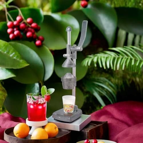 BRIGHTBERG Compact Manual Juicer – Hand Press Aluminium Juice Extractor for Fruits & Vegetables | Anti-Rust | Easy to Operate & Clean | Kitchen Essential - Image 1