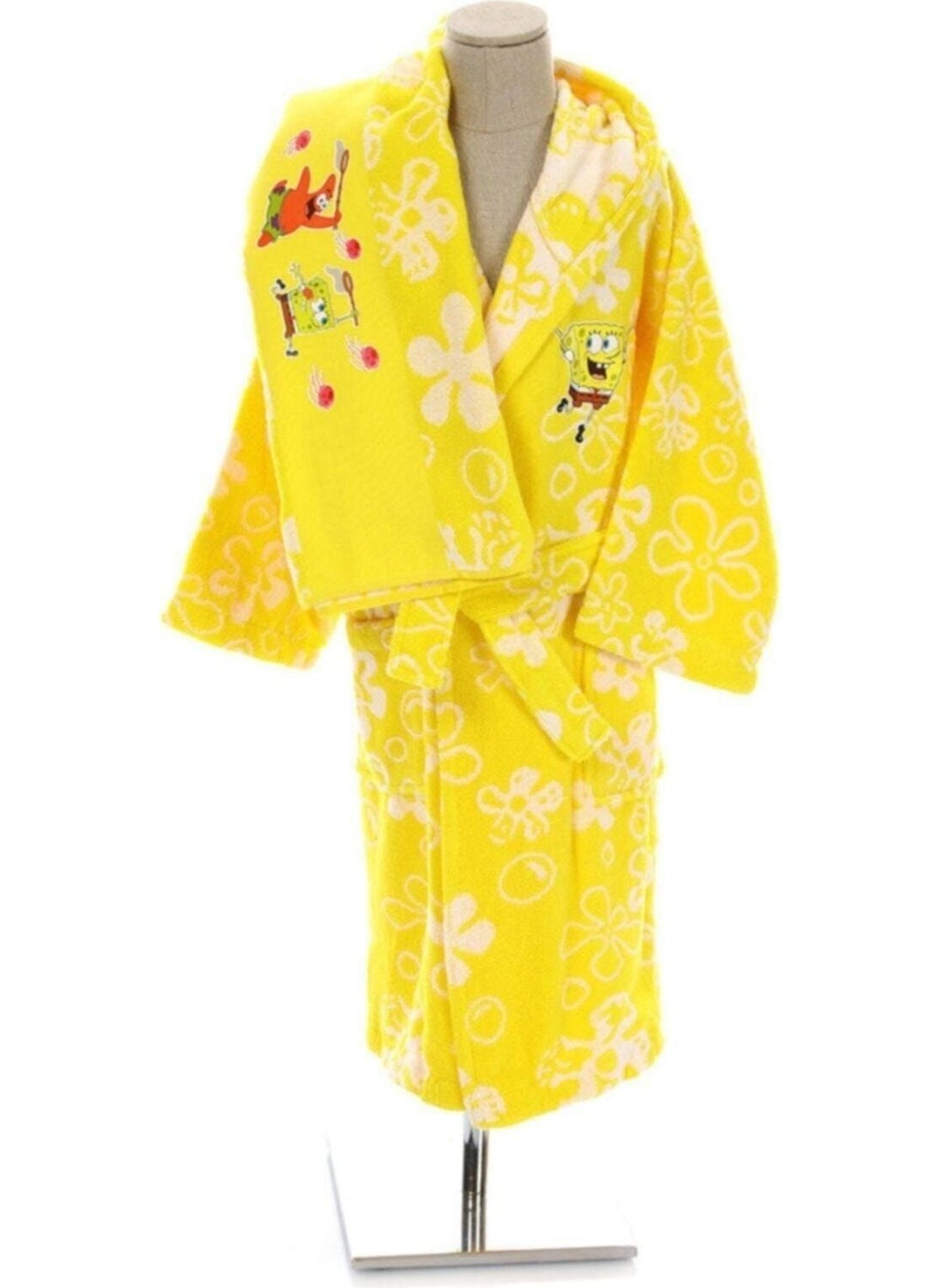 Sponge Bob Yellow Licensed Child Bathrobe Set 9-10 Years - pzsku/Z9D94A1861BD366AF5011Z/45/_/1741309662/786ee267-2315-4fb3-95cd-9acdee22870e