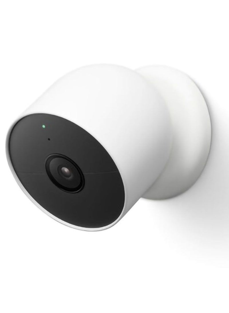 Google Nest Camera – 1080p Resolution, 30 fps, Indoor/Outdoor, 130° Field View, 20' Night Vision, Motion Detection, IP54 Dust & Water Protection, Snow | Model: GA01317-US - Image 1