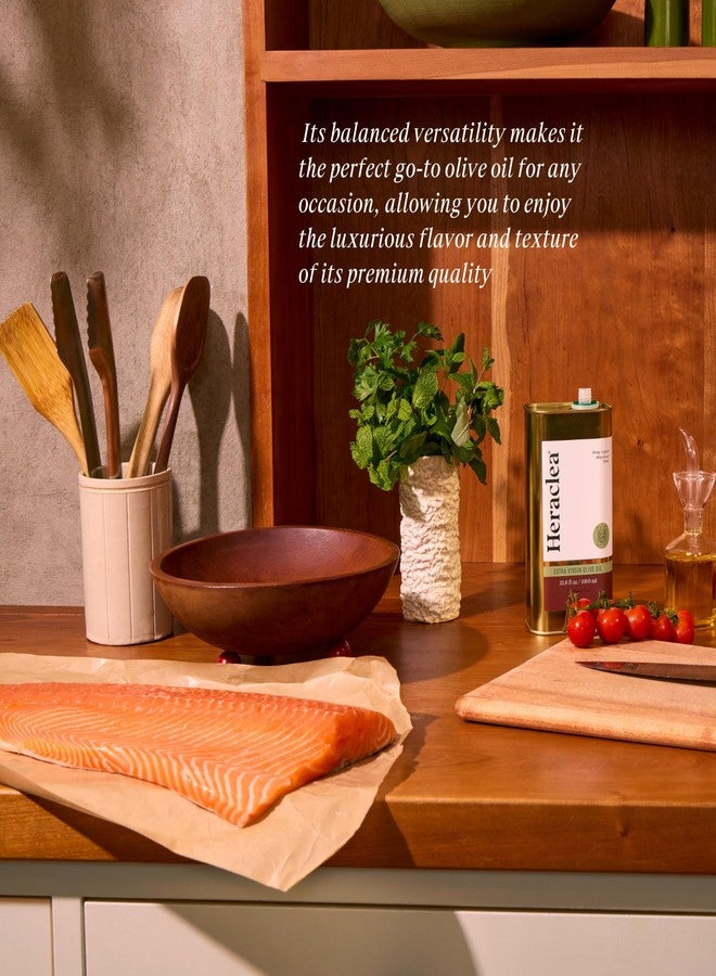 Heraclea - Everything Oil - Extra Virgin Olive Oil - Organic Olive Oil - Extra Virgin - Cold Pressed - Polyphenol Rich EVOO - 33.8oz Bottle - Image 5