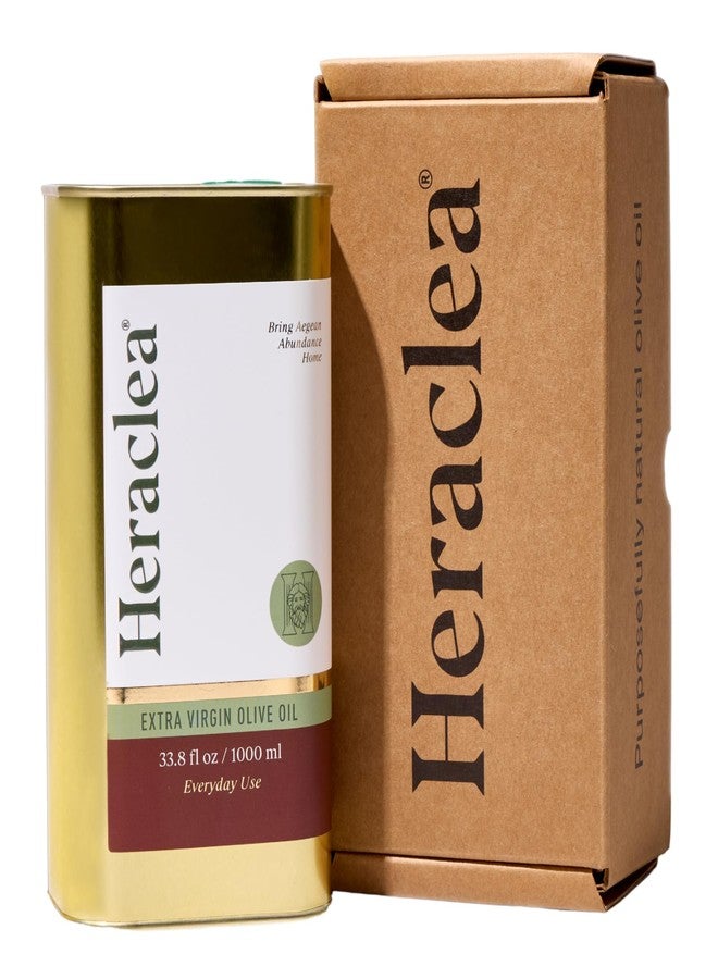 Heraclea - Everything Oil - Extra Virgin Olive Oil - Organic Olive Oil - Extra Virgin - Cold Pressed - Polyphenol Rich EVOO - 33.8oz Bottle - Image 1
