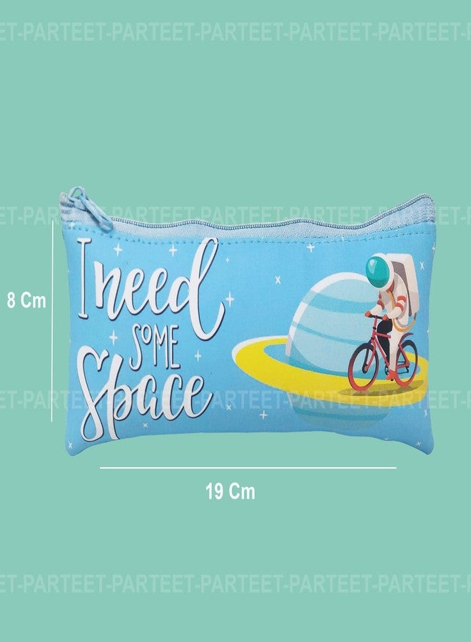 PARTEET Silicone Birthday Party Return Gift - 12Pc Cartoon Printed Multipurpose Pouches with Stationery for Kids (Assorted Design), Multicolor - Image 3
