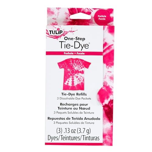 Tulip, Fuchsia One-Step Tie Kit Dye Refill Packs - Image 1